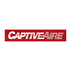 CaptiveAire logo. Trusted partner brand of Third Coast Mechanical for commercial kitchen ventilation systems.